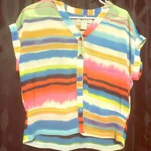 ❤️🧡💛Colorful Women’s Blouse 💚💙🖤